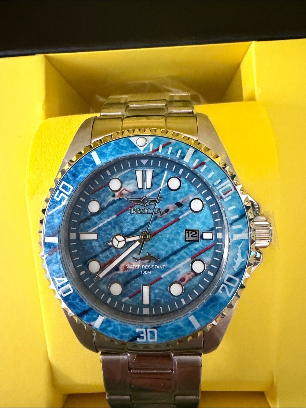 Invicta ProDiver Visions “Off the Block”  Watch - Stainless Steel Bracelet